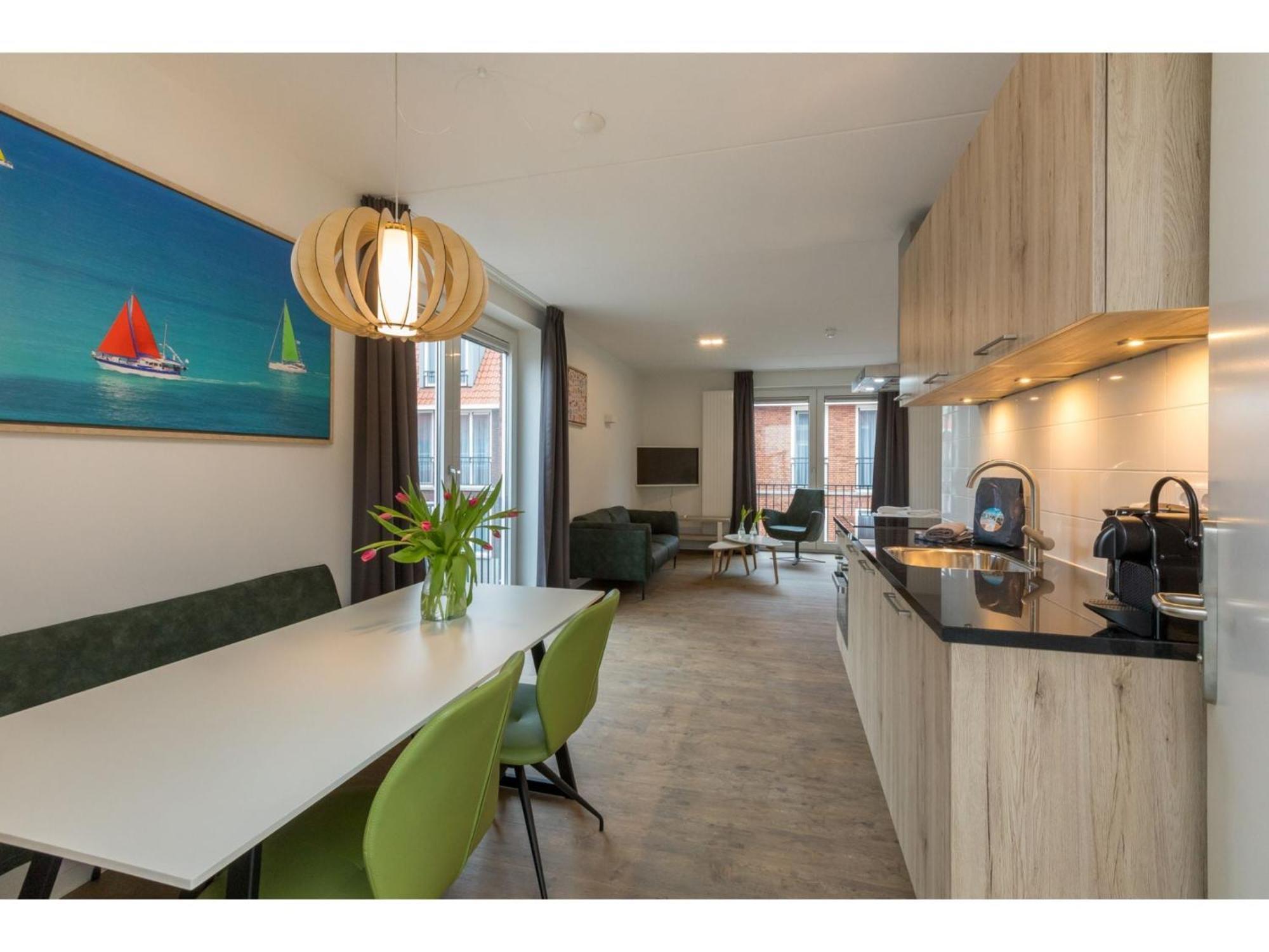 Luxurious Studio For 2 People A 1 Minute Walk From The Beach Of ザウテランデ エクステリア 写真