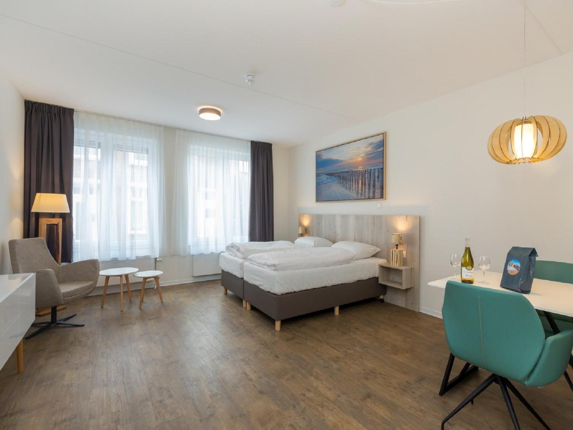 Luxurious Studio For 2 People A 1 Minute Walk From The Beach Of ザウテランデ エクステリア 写真